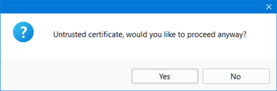 FTPS送信時のダイアログ画面 FTPS送信時のダイアログ画面
